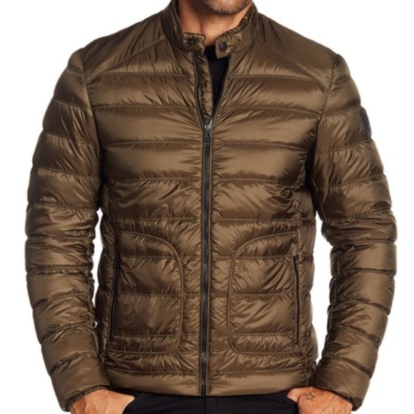 Belstaff Other - Belstaff Halewood Dark Moss Quilted Down Jacket
